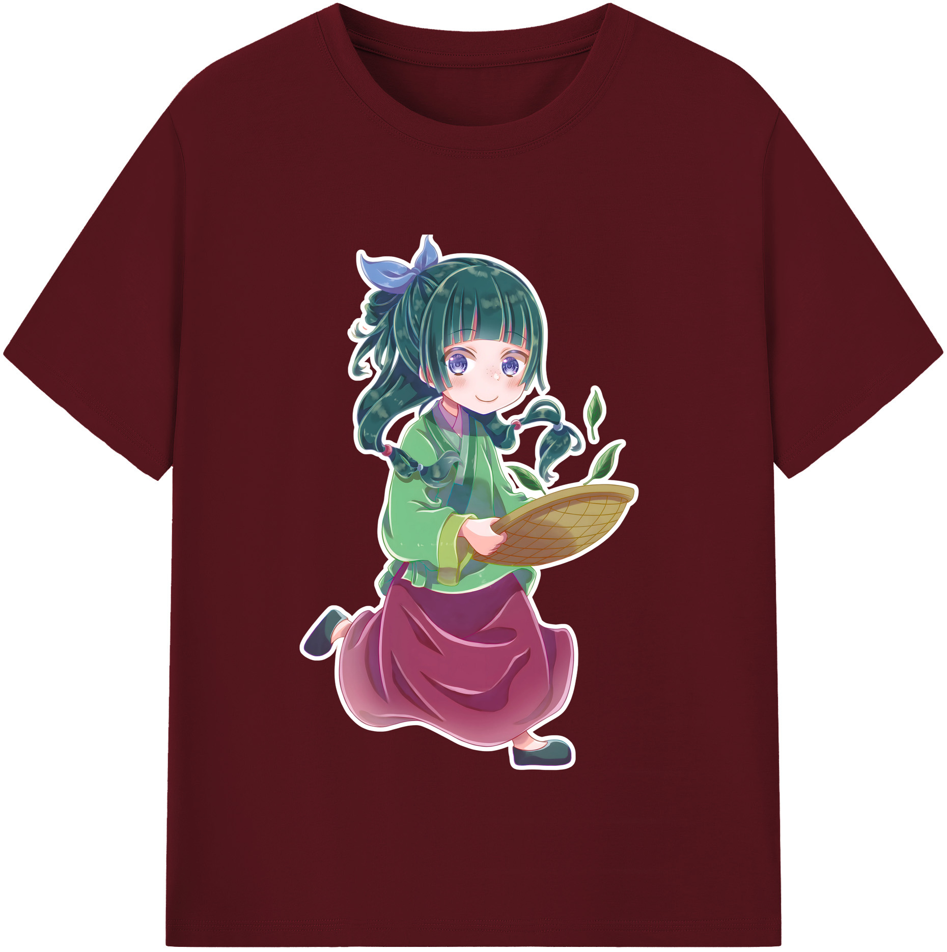 （画像用） 薬屋のひとりごと The Apothecary Diaries 綿100％半袖Tシャツ（フロントプリント）